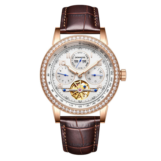 White Warrior Automatic Watch