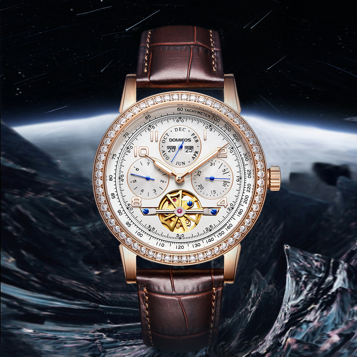 White Warrior Automatic Watch