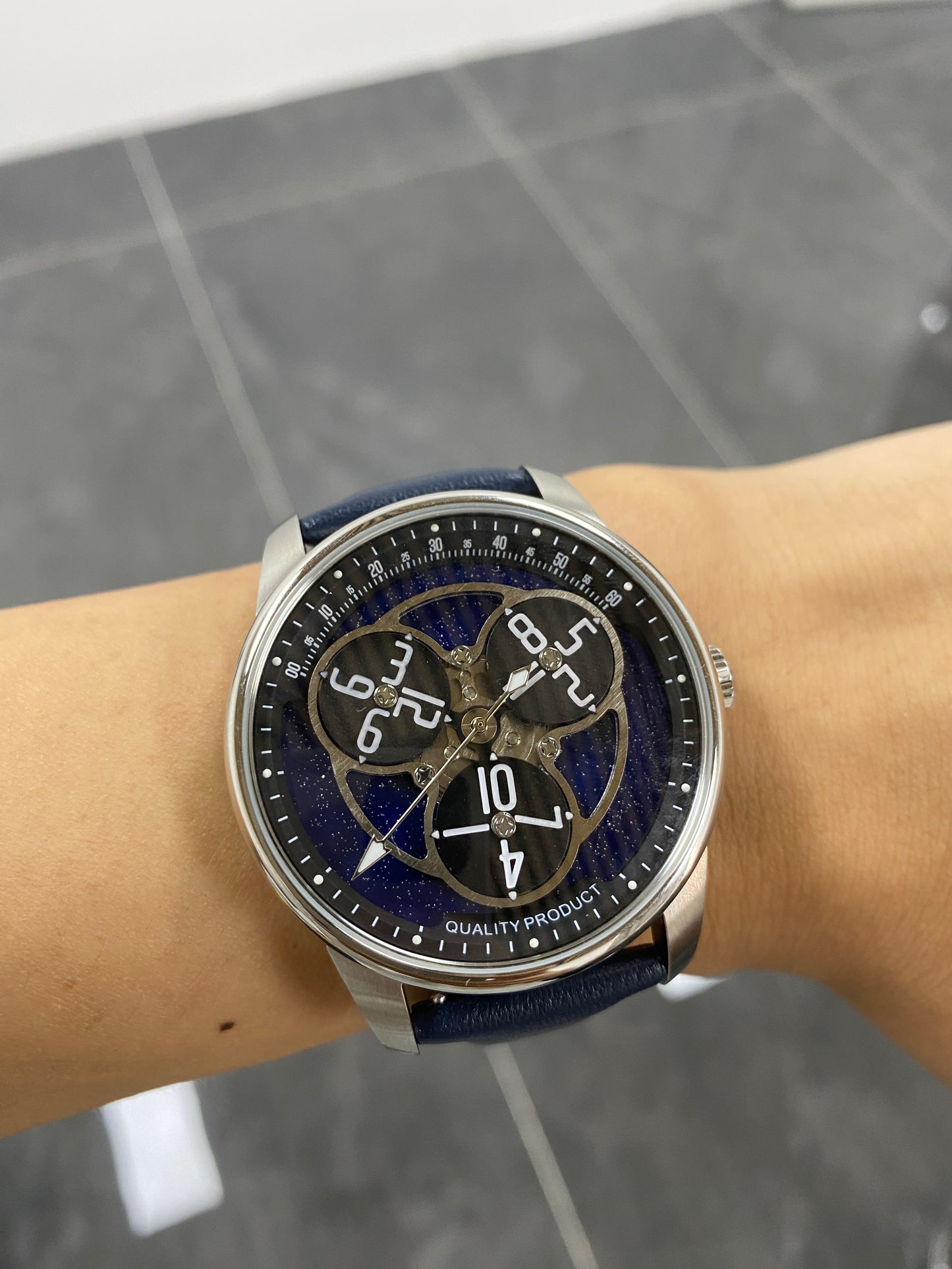 Star wheel mechanical watch