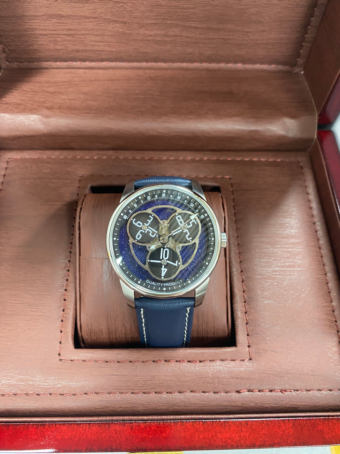 Star wheel mechanical watch