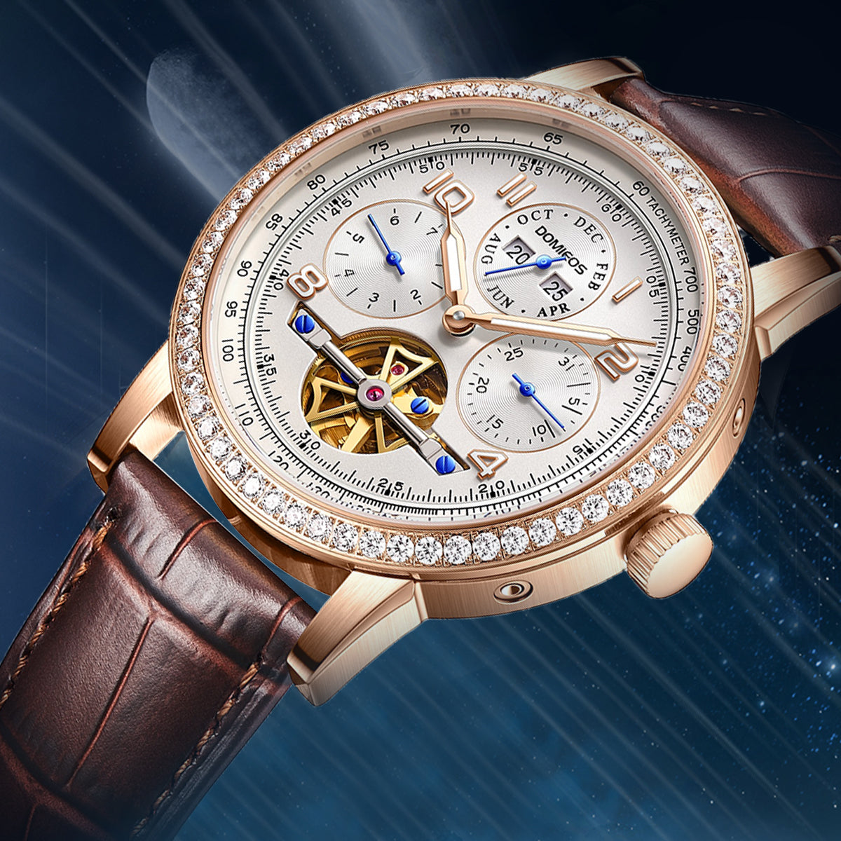 White Warrior Automatic Watch