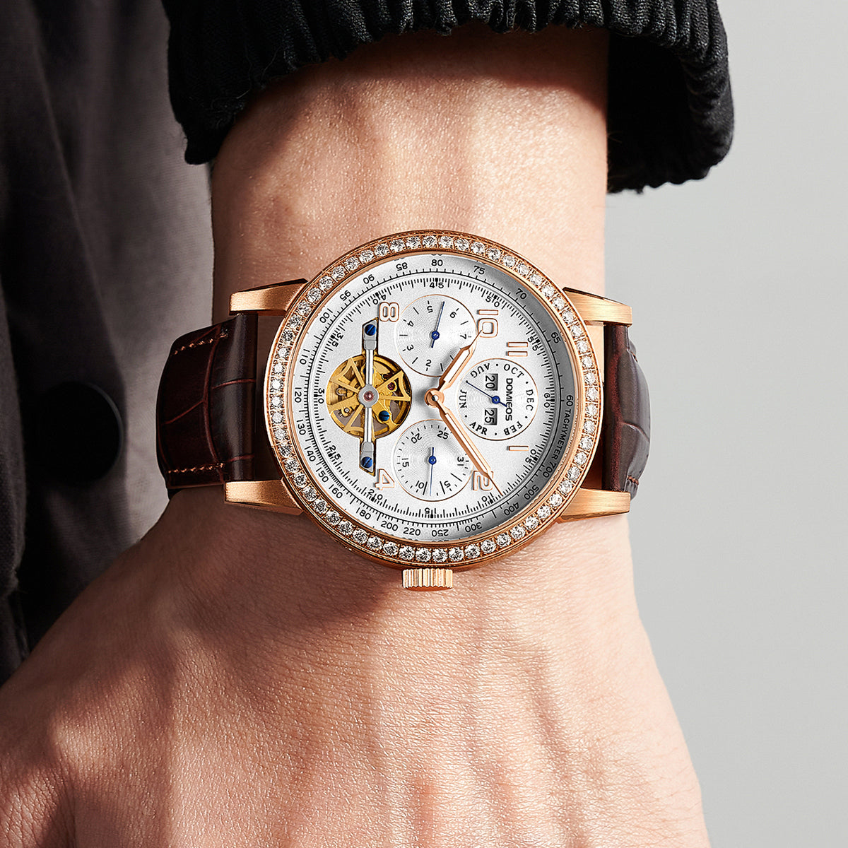 White Warrior Automatic Watch